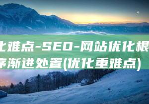 优化难点-SEO-网站优化根基-循序渐进处置 (优化重难点)