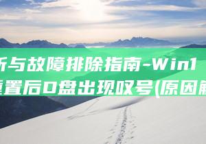 原因解析与故障排除指南-Win10系统重置后D盘出现叹号 (原因解释题型怎么做)