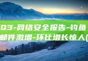2023Q3-网络安全报告-钓鱼和恶意邮件激增-环比增长惊人 (2023q3什么意思)